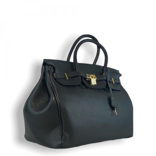 handbag candado negro [0]