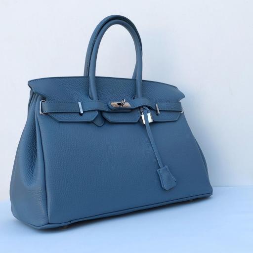 handbag candado  azul [3]