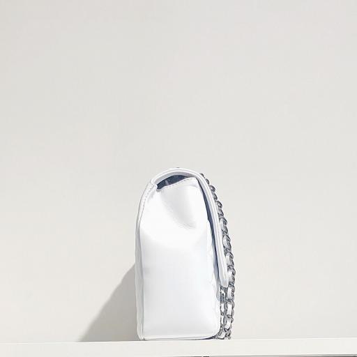 Bolso acolchado Maxi clasic blanco [3]