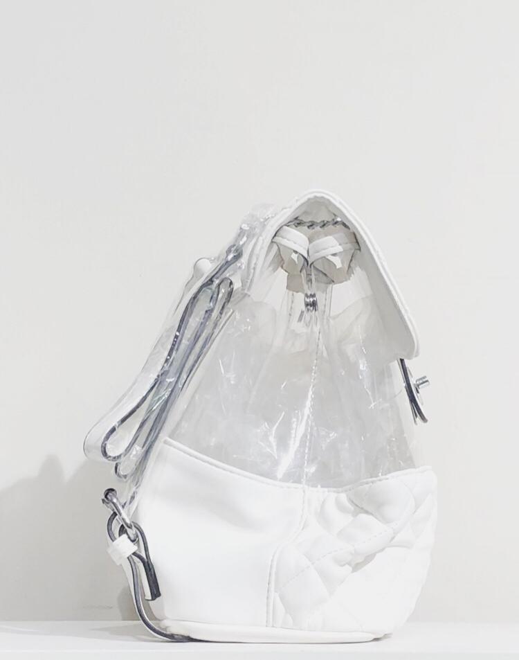 Bolso transparente replica chanel