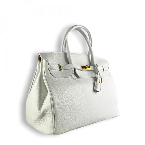 handbag candado blanco [1]