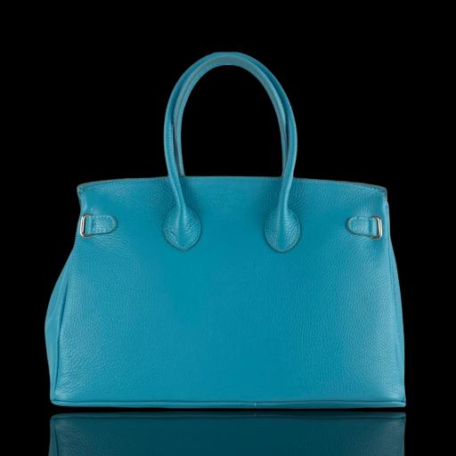 handbag candado azul  turquesa [2]