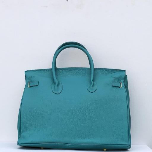 handbag candado azul turquesa Maxi [2]