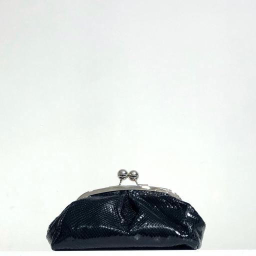 bolso mini animal print MX negro [0]
