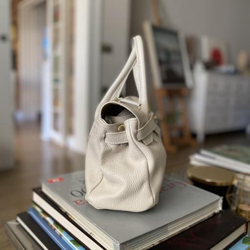 Mini handbag retro beigge [1]