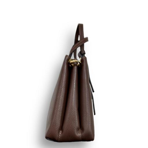 Bolso Club liso chocolate  [3]