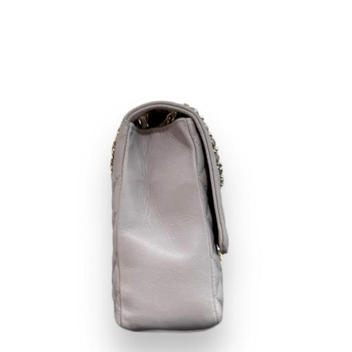 Bolso acolch Maxi gris perla c. Dorada  [3]