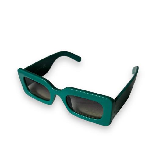 Gafas cuadradas verde bosque 028303 [2]