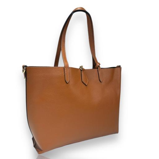 Tote Shopper piel camel [2]