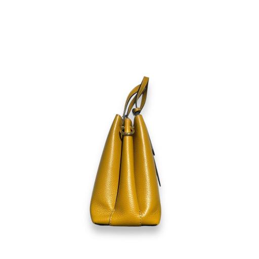 Bolso Club liso mostaza [3]