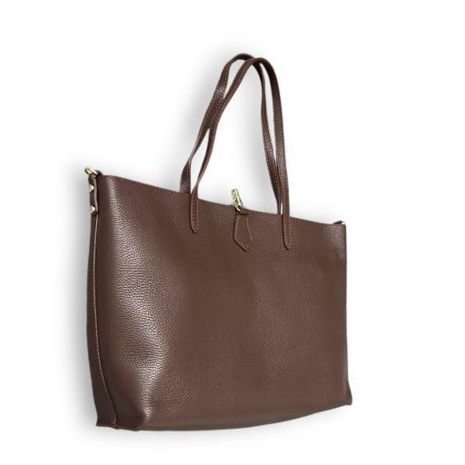 Tote Shopper piel chocolate [2]