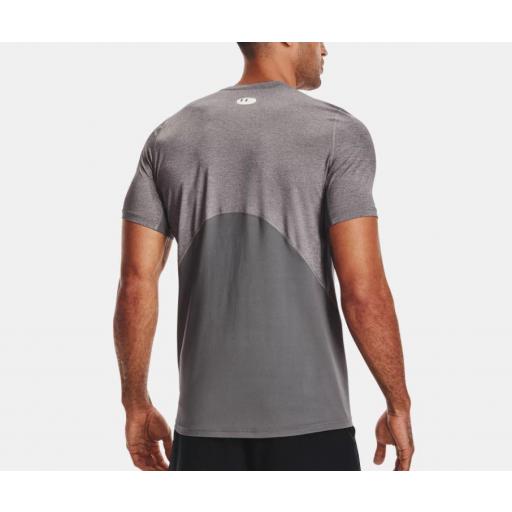Camiseta Under Armour HG Armour Fitted Gris [1]