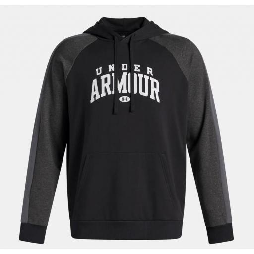 Sudadera Under Armour Rival Fleece CB Negra