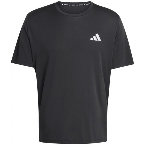 Camiseta Adidas Run Essentials M Negra [0]