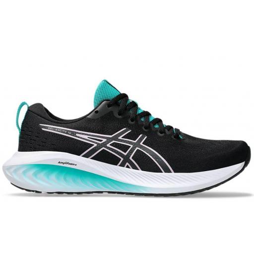 Zapatillas Asics Gel-Excite 10 Mujer Negro/Azul