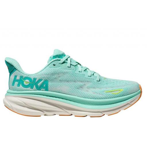 Zapatillas HOKA One One Clifton 9 Azul Turquesa [0]