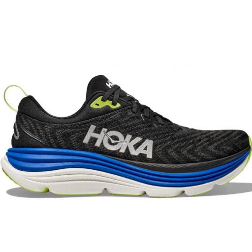 Zapatillas HOKA One One Gaviota 5 Negro/Azul