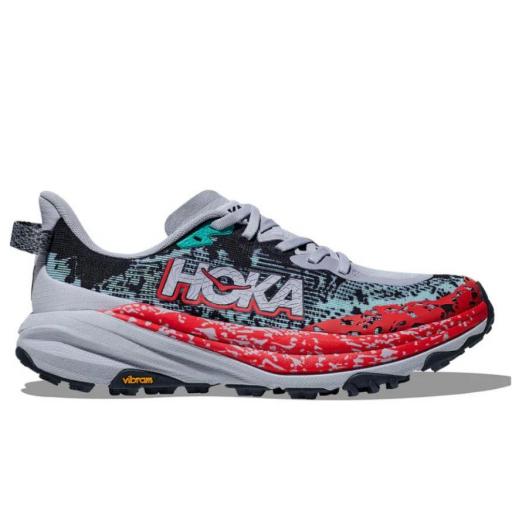 Zapatillas HOKA One One Speedgoat 6 Gris/Rojo