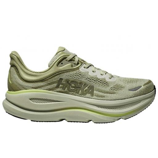Zapatillas HOKA Bondi 9 Grassland/Oyster Mushroom
