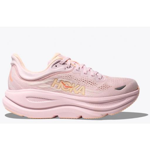 Zapatillas HOKA Bondi 9 Rosa/Naranja