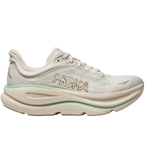 Zapatillas HOKA Bondi 9 Mujer Verde Claro