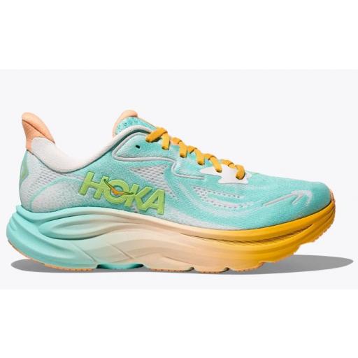 Zapatillas HOKA Clifton 10 Mujer Azul/Naranja