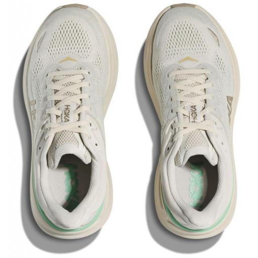 Zapatillas HOKA Bondi 9 Mujer Verde Claro [2]