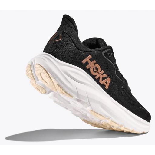 Zapatillas HOKA Clifton 10 Mujer Negro/Bronce [1]