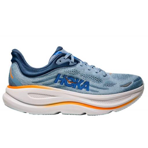 Zapatillas HOKA One One Bondi 9 Azul/Naranja