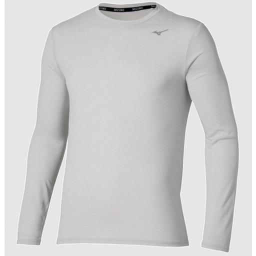 Camiseta Manga Larga Mizuno Core Impulse Gris [0]