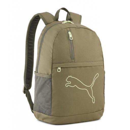 Mochila Puma PLUS Backpack Verde/Negro