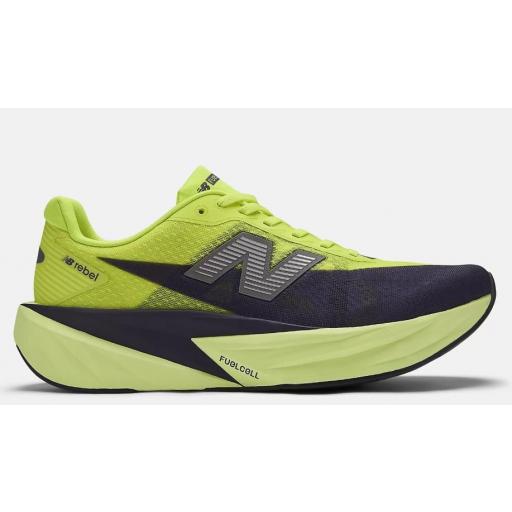 Zapatillas New Balance FuelCell Rebel v5 Amarillo/Negro [0]