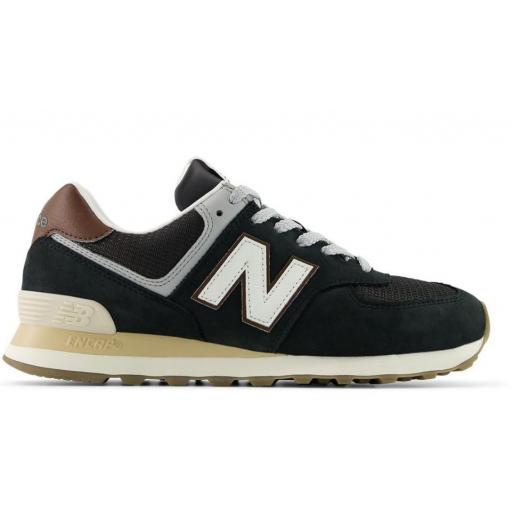 Zapatillas New Balance 574 Negro/Marrón [0]