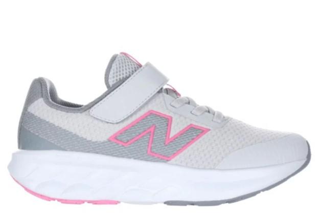 Zapatillas New Balance 520 Velcro Gris/Rosa