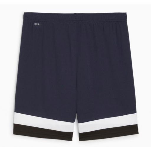 Pantalón Corto Puma IndividualRISE Shorts Azul Marino/Blanco [1]