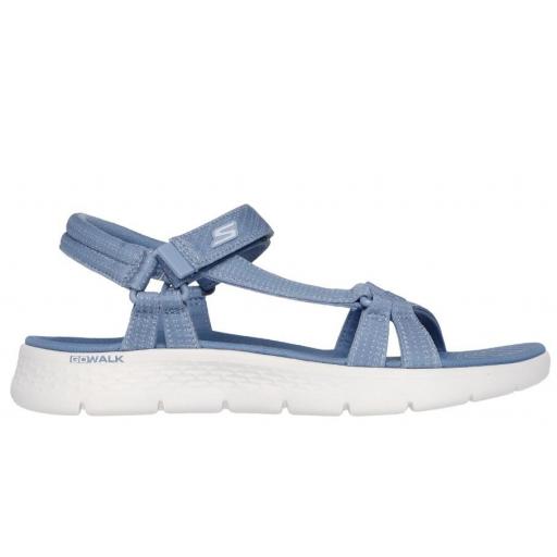 Sandalias Skechers Go Walk Flex-Sublime Azul