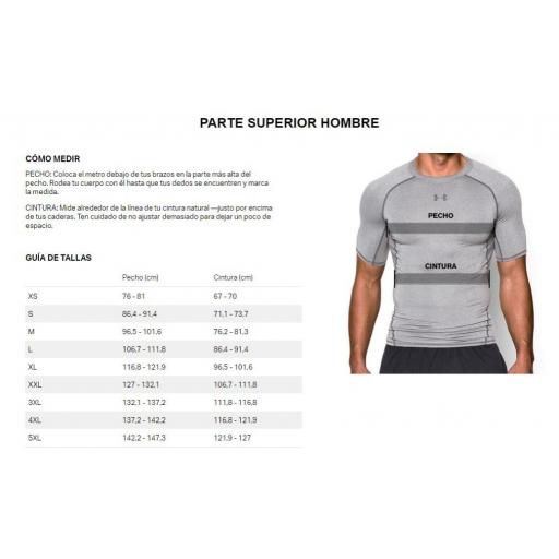 Camiseta Under Armour HG Armour Fitted Gris [2]