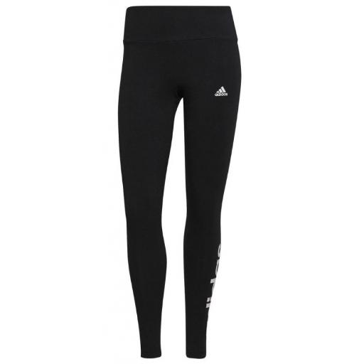 Malla Adidas Linear Legging Algodón Negra