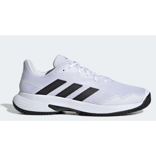 Zapatillas Adidas Courtjam Control Tenis Padel Blanca [0]