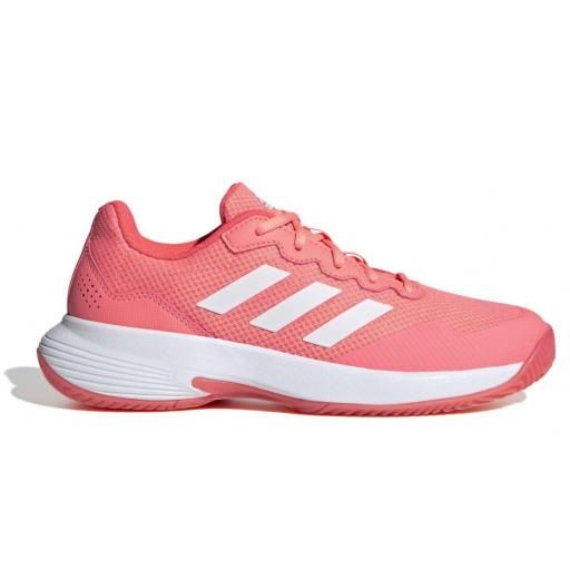 Zapatillas Adidas GameCourt 2 Tenis/Padel Mujer Rosa