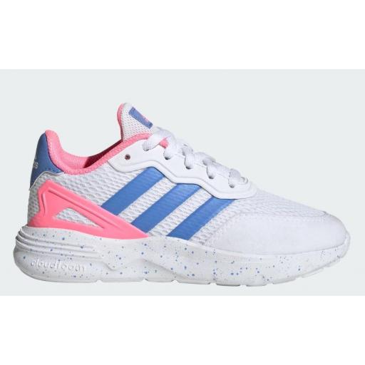 Zapatillas Adidas NEBZED K Blanco/Rosa/Azul
