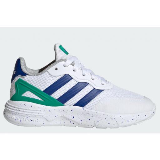 Zapatillas Adidas NEBZED K Blanco/Azul/Verde [0]