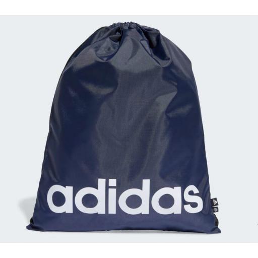 Bolsa Adidas Linear Gymsack Negro/Azul [1]