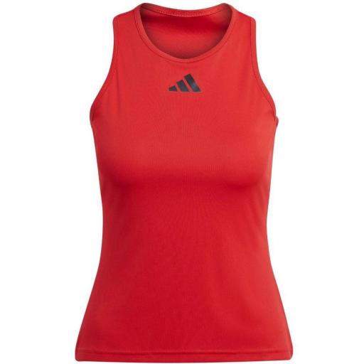 Camiseta Tirantes Adidas Club Mujer Roja