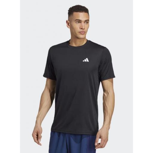 Camiseta Adidas Training Essentials Base Negra [1]