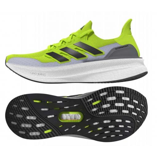 Zapatillas Adidas ULTRABOOST 5 Lucid Lemon/Black [3]