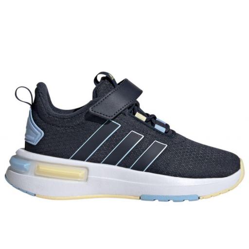 Zapatillas Adidas Racer TR23 EL K Velcro Azul