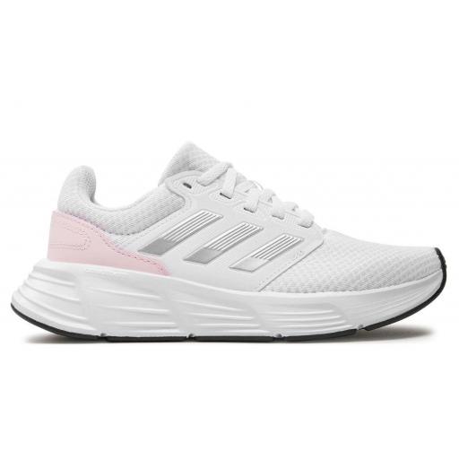 Zapatillas Adidas Galaxy 6 W Blanco/Rosa [0]