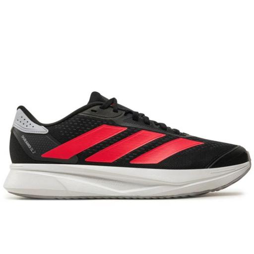 Zapatillas Adidas Duramo SL2 M Negro/Rojo Coral