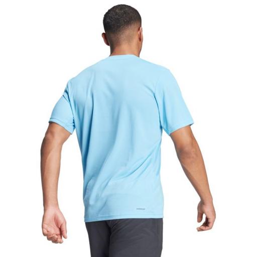 Camiseta Adidas Train Essentials Azul Claro [2]
